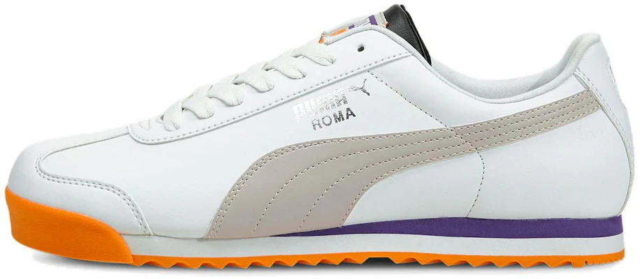彪馬 Roma Basic+ 低幫訓練鞋 白橘灰 Buy 彪馬 Roma Basic+ 低幫訓練鞋 白橘灰