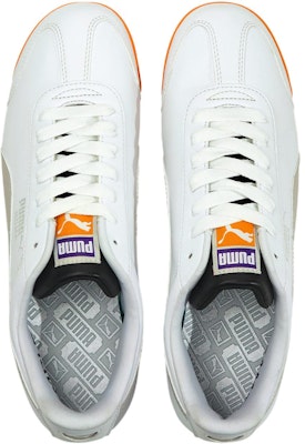 彪馬 Roma Basic+ 低幫訓練鞋 白橘灰 Lookbook 彪馬 Roma Basic+ 低幫訓練鞋 白橘灰