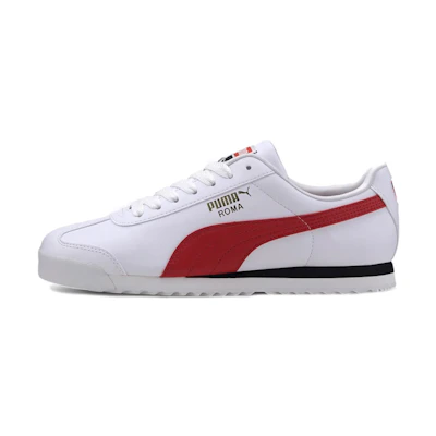 Puma Roma Sports Casual Shoes 'White Red'