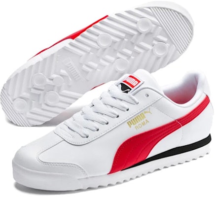 Sepatu Kasual Olahraga Puma Roma 'Putih Merah' 369571-11 Lookbook Sepatu Kasual Olahraga Puma Roma 'Putih Merah' 369571-11