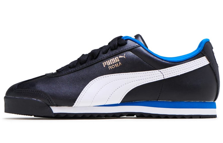 Puma Roma Basic 'Black White Blue Colorblock' 369571-22