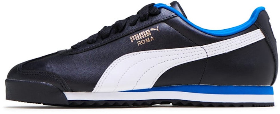 Puma Roma Basic 'Hitam Putih Biru Kombinasi Warna' 369571-22 Buy Puma Roma Basic 'Hitam Putih Biru Kombinasi Warna' 369571-22