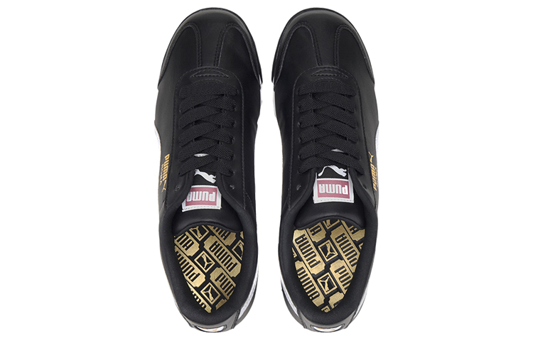 Lookbook 彪马 Roma Basic+ 黑/白 运动鞋 369571-20