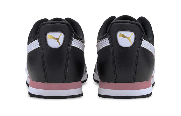 Shop 彪马 Roma Basic+ 黑/白 运动鞋 369571-20