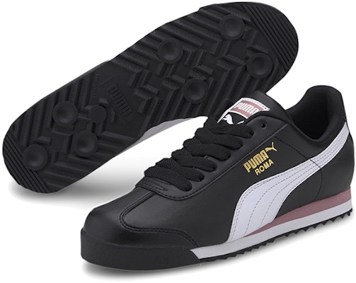 彪马 Roma Basic+ 黑/白 运动鞋 369571-20 Purchase 彪马 Roma Basic+ 黑/白 运动鞋 369571-20