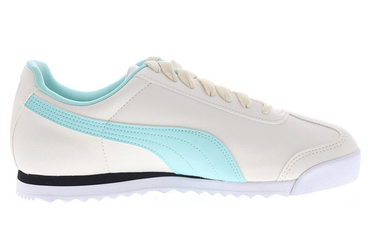 Puma Roma Basic+ Low Top Running Shoes White/Cyan 圖 2