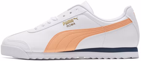 Puma Roma Basic+ White/Orange 369571-12 Puma Roma Basic+ White/Orange 369571-12