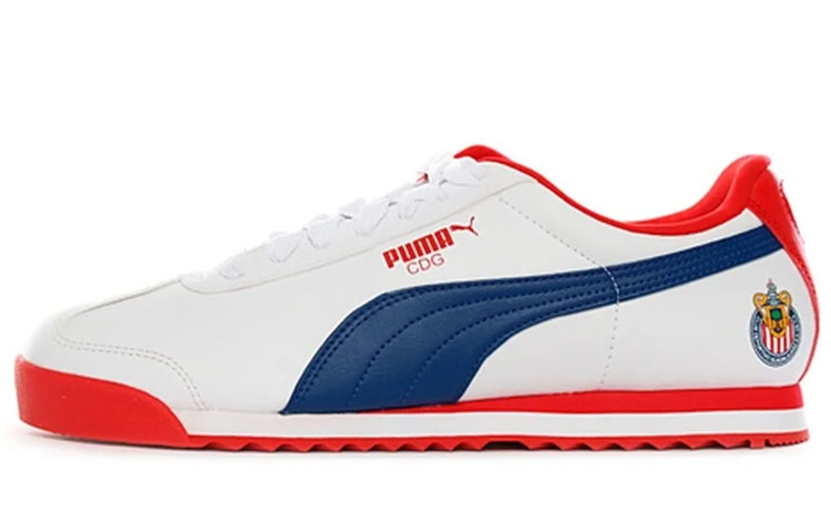 Buy 푸마 로마 베이직 '화이트 레드' (Puma Roma Basic '화이트 레드') 365785-01