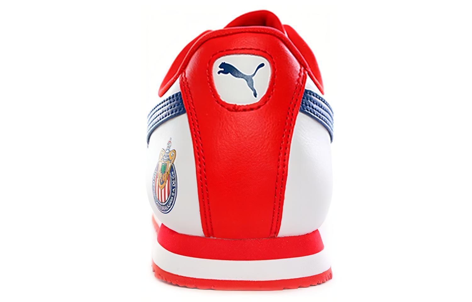 Shop Puma Roma Basic ''Bianco Rosso'' 365785-01