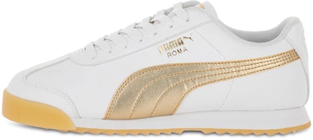 Puma Roma Basic 'White Yellow' 382627-01