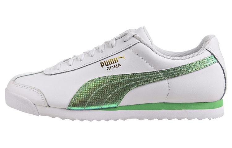 Buy Puma Roma Básico Holográfico 'Blanco Verde' 363413-03