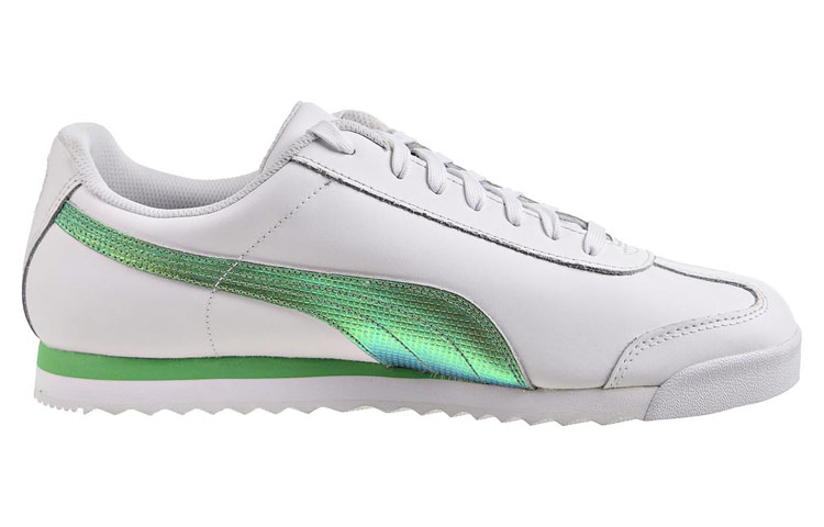 Puma Roma Basic Holographic 'White Green' 圖 2