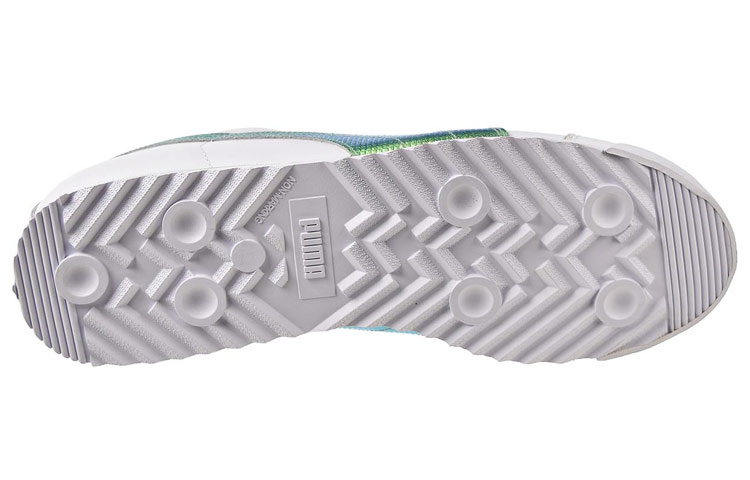 Puma Roma Basic Holographic 'White Green' 圖 5