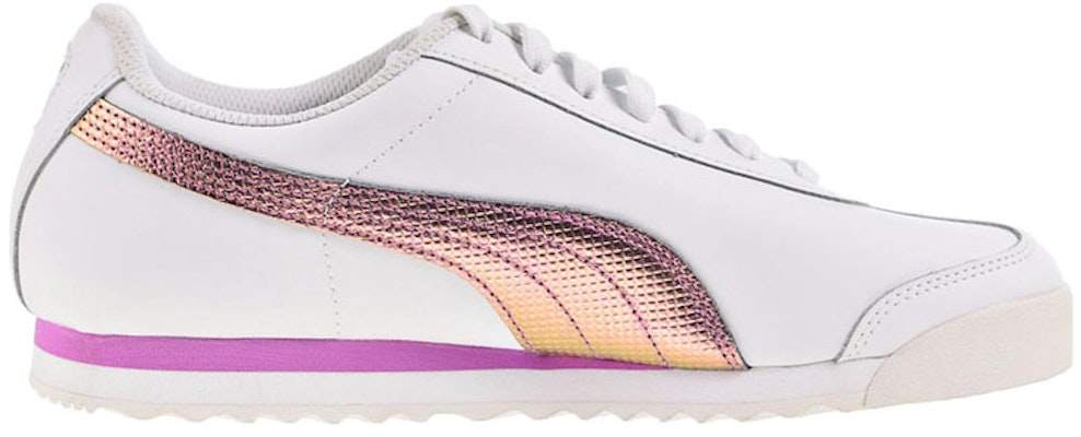 Puma Roma Basic Holographic 'White Pink' 363413-02 Order Puma Roma Basic Holographic 'White Pink' 363413-02