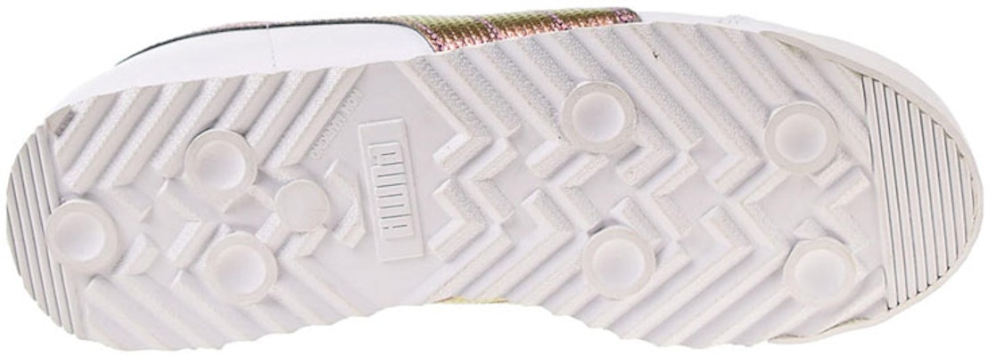 Puma Roma Basic Holographic 'White Pink' 363413-02 Purchase Puma Roma Basic Holographic 'White Pink' 363413-02