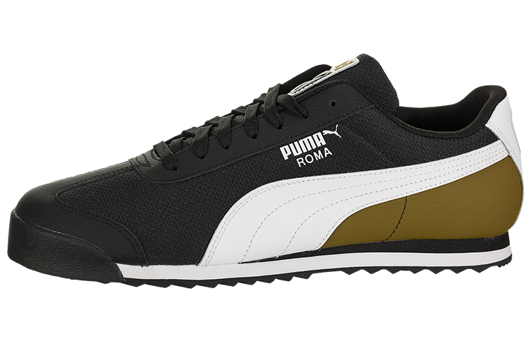 Buy Puma Roma Básico Gancho 'Negro Blanco Verde' 371845-02