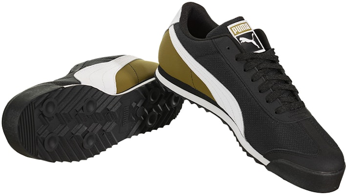 Puma Roma Básico Gancho 'Negro Blanco Verde' 371845-02 Purchase Puma Roma Básico Gancho 'Negro Blanco Verde' 371845-02