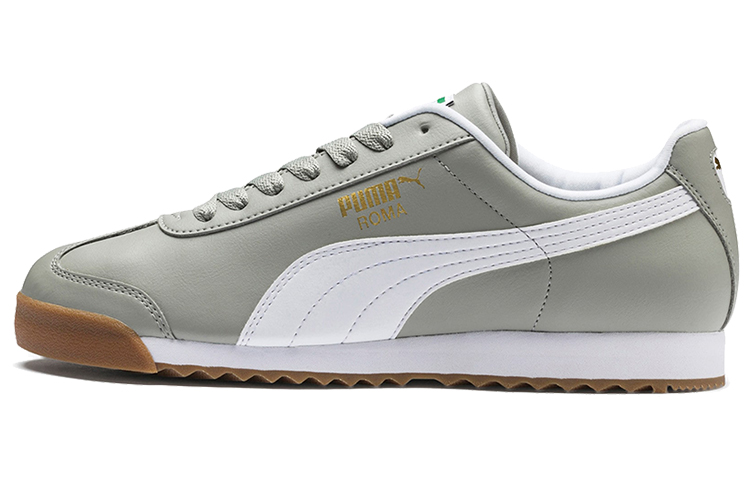 Puma Roma Basic Low Running Shoes Grey/White 353572-98