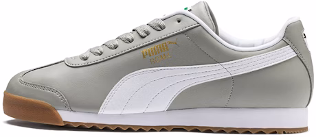 Puma Roma Basic Low Running Shoes Grey/White 353572-98 Puma Roma Basic Low Running Shoes Grey/White 353572-98