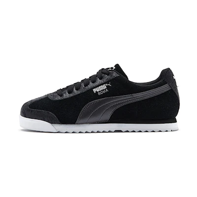Puma Roma Basic Metallic Safari 'Black Low Top'