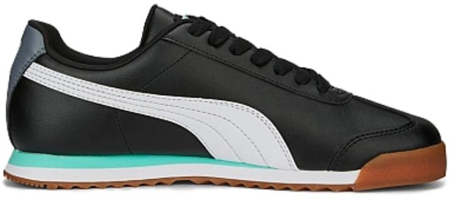 푸마 로마 베이직 플러스 '블랙 화이트 민트' 369571-45 Order 푸마 로마 베이직 플러스 '블랙 화이트 민트' 369571-45