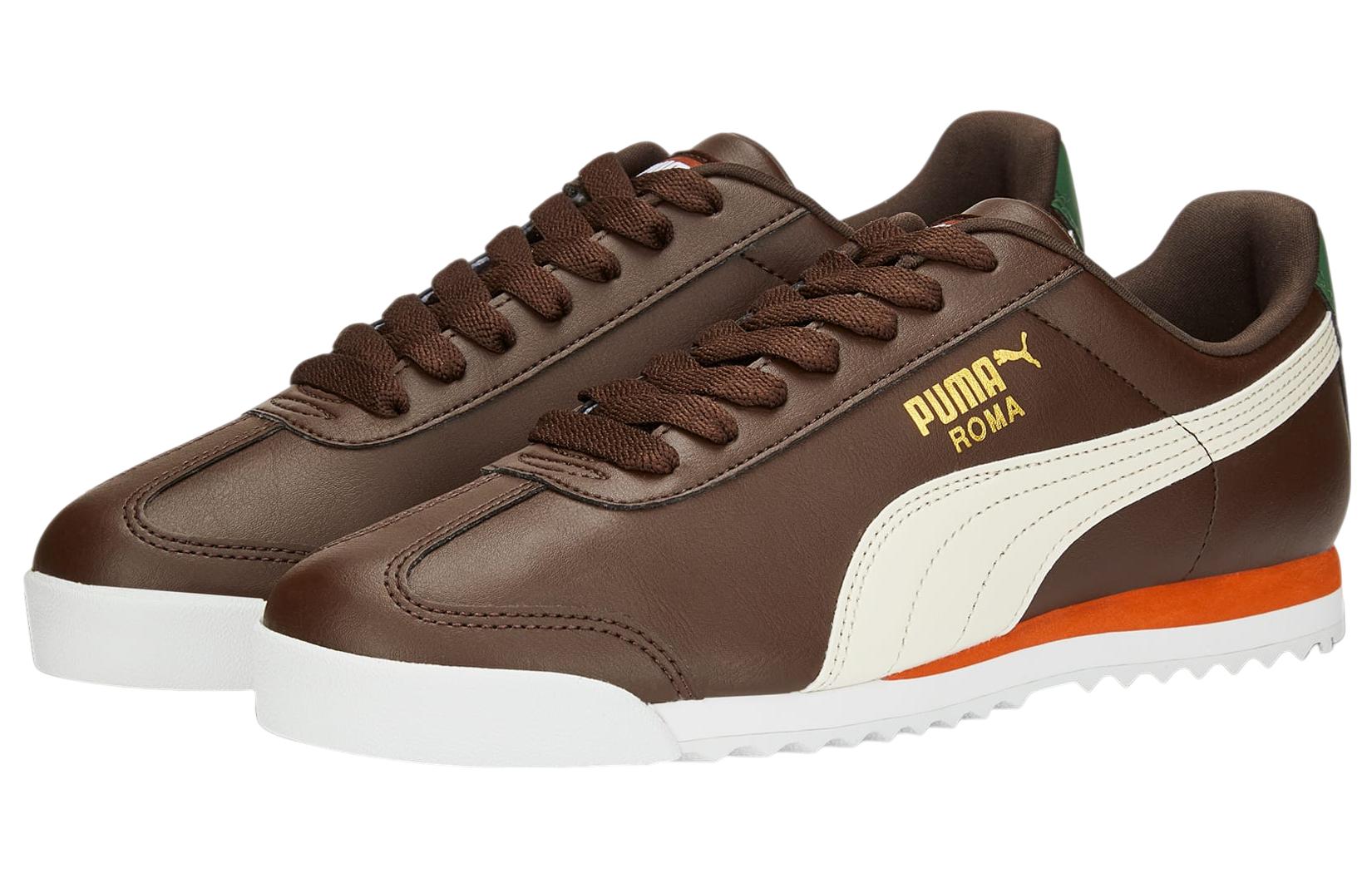 Lookbook Puma Roma Basic Plus 'Coklat Gelap' 369571-43