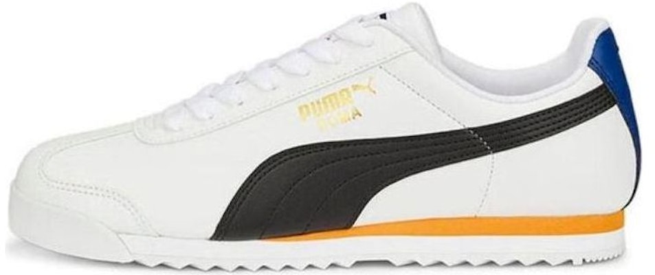 Puma Roma Basic Plus 'White Black Orange Brick' 369571-42 Buy Puma Roma Basic Plus 'White Black Orange Brick' 369571-42