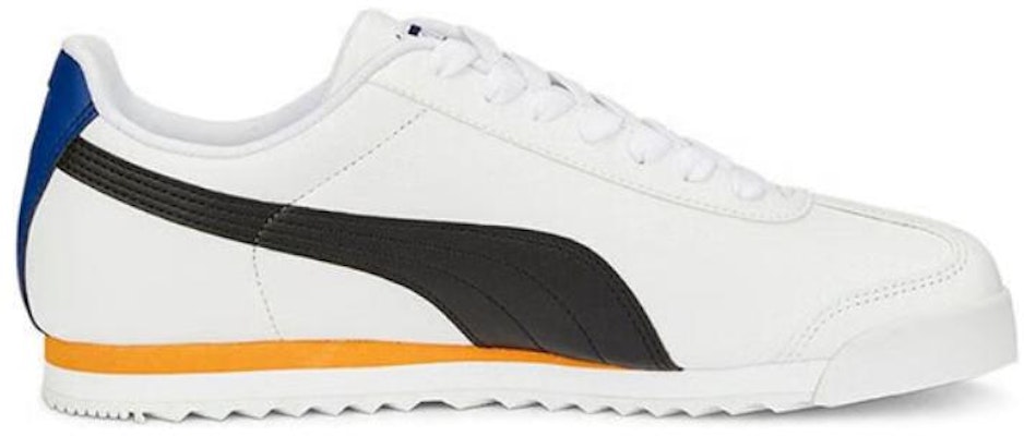 Puma Roma Basic Plus 'White Black Orange Brick' 369571-42 Order Puma Roma Basic Plus 'White Black Orange Brick' 369571-42