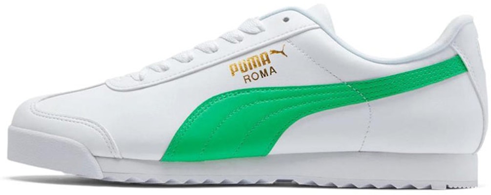 Puma Roma Basic Plus 'Blanco Verde Irlandés' 369571-02 Buy Puma Roma Basic Plus 'Blanco Verde Irlandés' 369571-02