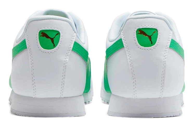 Shop Puma Roma Basic Plus ''Bianco Verde Irlanda'' 369571-02
