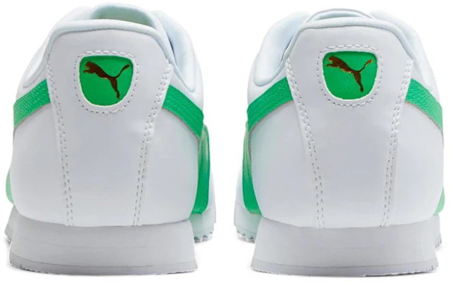 Puma Roma Basic Plus ''Bianco Verde Irlanda'' 369571-02 Shop Puma Roma Basic Plus ''Bianco Verde Irlanda'' 369571-02