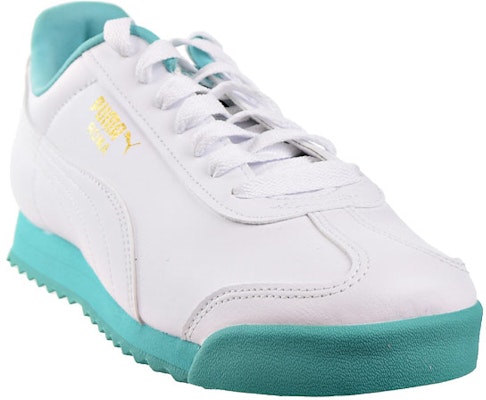 Puma Roma Basic Plus 'Putih Turquoise' Sneakers 369571-05 Lookbook Puma Roma Basic Plus 'Putih Turquoise' Sneakers 369571-05