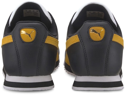 Puma Roma Classic Running Shoes Black/Yellow 371615-01 Shop Puma Roma Classic Running Shoes Black/Yellow 371615-01