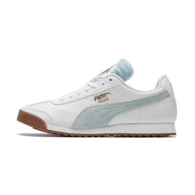 Puma Roma Classic Running Shoes White/Blue
