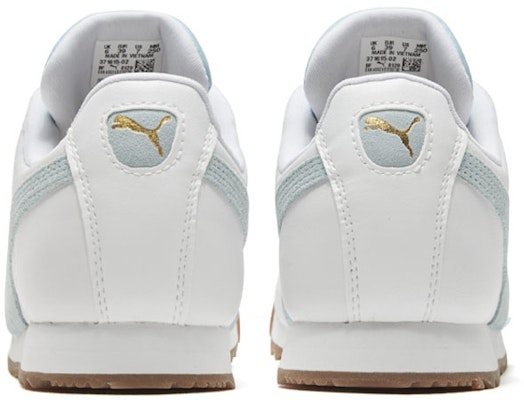 Puma Roma Classic Running Shoes White/Blue 371615-02 Shop Puma Roma Classic Running Shoes White/Blue 371615-02
