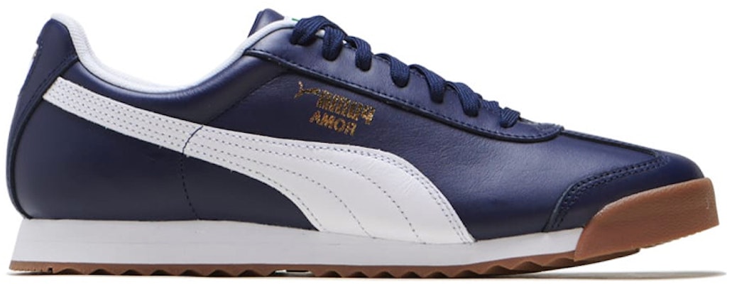 Kasut Lari Rendah Puma Roma Classic Gum Biru 366408-07 Order Kasut Lari Rendah Puma Roma Classic Gum Biru 366408-07