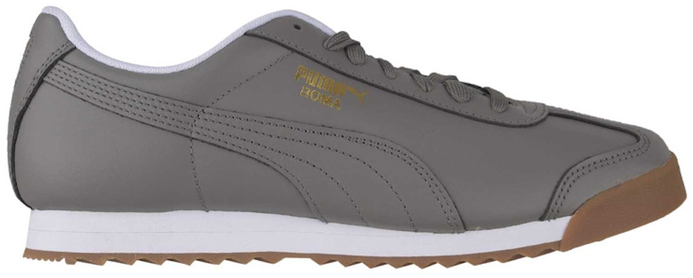 Puma Roma Classic Gum Low-top Running Shoes Grey 366408-08 Order Puma Roma Classic Gum Low-top Running Shoes Grey 366408-08