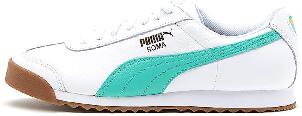 Puma Roma Classic Gum 'White Green' 366408-04 Buy Puma Roma Classic Gum 'White Green' 366408-04
