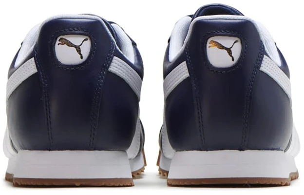 Puma Roma Classique Gum Baskets Basses Running Bleu 366408-07 Shop Puma Roma Classique Gum Baskets Basses Running Bleu 366408-07