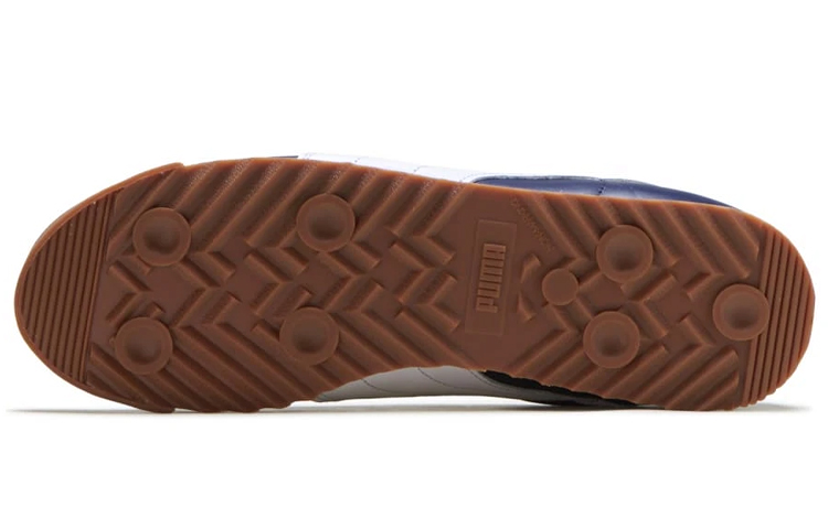 Purchase Puma Roma Classique Gum Baskets Basses Running Bleu 366408-07
