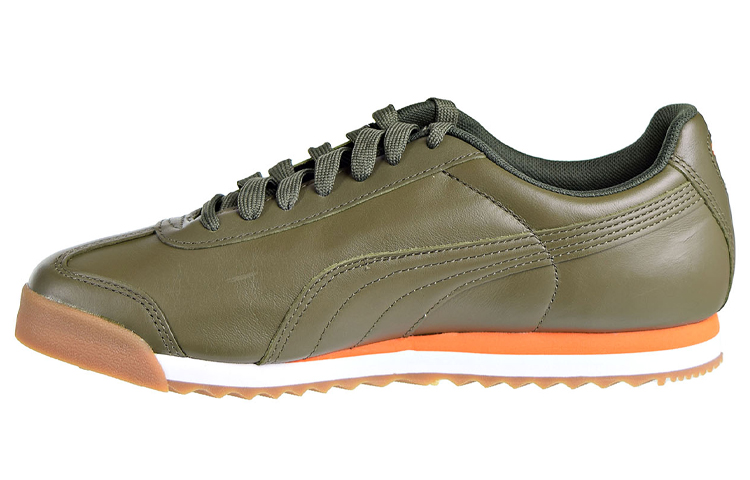 Puma Roma Classic Gum Low-top Running Shoes Green 366408-06