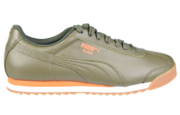 Order Sepatu Lari Puma Roma Classic Gum Low-top Hijau 366408-06