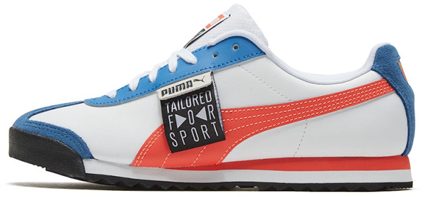 Puma Roma Classic Sports 'White Blue' 371614-02 Buy Puma Roma Classic Sports 'White Blue' 371614-02