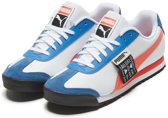Puma Roma Klasik Olahraga 'Putih Biru' 371614-02 Lookbook Puma Roma Klasik Olahraga 'Putih Biru' 371614-02