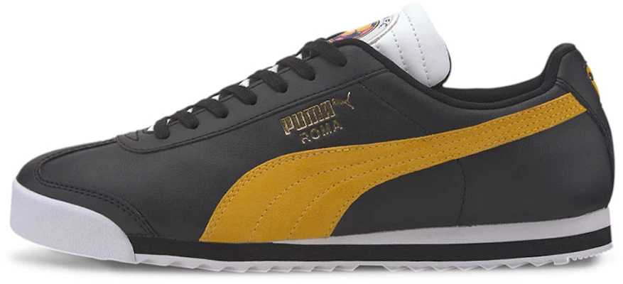Puma Roma Classique Chaussures de Running Noir/Jaune 371615-01 Buy Puma Roma Classique Chaussures de Running Noir/Jaune 371615-01