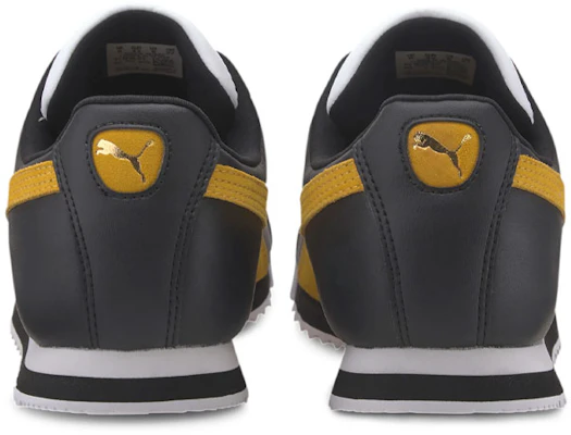 Puma Roma Classique Chaussures de Running Noir/Jaune 371615-01 Shop Puma Roma Classique Chaussures de Running Noir/Jaune 371615-01