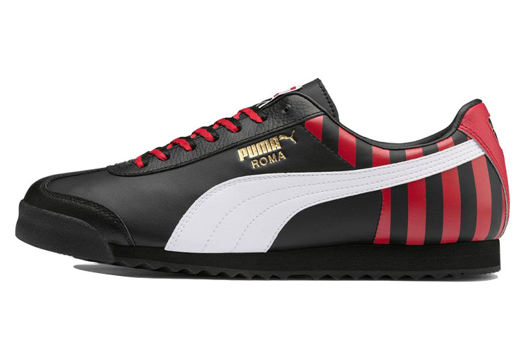 Puma Roma Classics 'Black Red' 370052-01