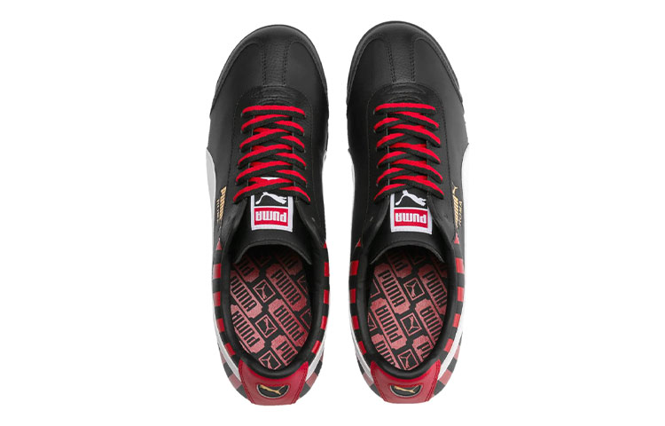 Lookbook Puma Roma Klassiekers ''Zwart Rood'' 370052-01