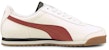 Puma Roma Basic + 'Ivory Glow Intense Red' Warna Gading Merah Menyala. 369571-32