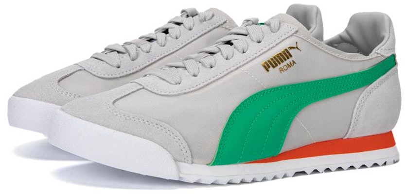 PUMA Roma OG尼龍 防滑耐磨緩震 低筒 運動休閒鞋 男女同款 灰綠紅 Order PUMA Roma OG尼龍 防滑耐磨緩震 低筒 運動休閒鞋 男女同款 灰綠紅